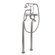 Rohl Perrin and Rowe Double Handle Floor Mount Clawfoot Tub Faucet