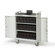 Bretford Manufacturing Inc 42 Netbook Cart with 5" Casters in Concrete