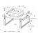 Bretford Manufacturing Inc Universal Ceiling Projector Mount (For Use w/ Extension Pipe)