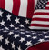 In2Green USA Flag Cotton Throw