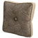 Jennifer Taylor Biltmore 2.5" x 16" x 16" Pillow with Self Cord & Self Buttons