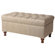 Jennifer Taylor Addison Fabric Bedroom Storage Ottoman
