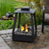 Real Flame Sierra Outdoor Pagoda Fireplace