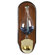 Authentic Models Weather Glass with French Finish Wood Wall Plaque