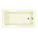 Spa Escapes Guadeloupe 36 x 60 x 23" Rectangular Whirlpool Jetted Bathtub