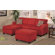 Poundex Bobkona Modular 3 Piece Sectional