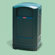Rubbermaid Commercial Products Plaza Waste Receptacle - Black 50 Gallon