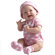 JC Toys Berenguer Boutique Newborn Doll with Pink Polka Dot Bodysuit