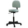Oakworks Adjustable Premium Stool with Backrest