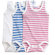 Under the Nile Classic Stripes Summer Babybody Baby Clothing in Natural