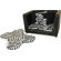 Fantasy Furniture Deluxe Orthopedic Zebra Memory Foam Dog Bed Set