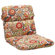 Pillow Perfect Outdoor Rounded Chair Cushion