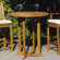 Barlow Tyrie Teak Edinburgh Bar Height Dining Set