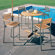 Barlow Tyrie Teak Equinox 4-Seat Outdoor High Dining Set