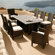 Barlow Tyrie Teak Savannah 9 Piece Dining Set