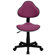 Flash Furniture Student Mid-Back Task Chair with Metal Accent Bands