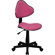 Flash Furniture Student Mid-Back Task Chair with Metal Accent Bands