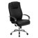 Flash Furniture High-Back Leather Office Chair with Inlay Chrome Arms