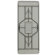 Flash Furniture 30" W Blow Molded Plastic Folding Table in Granite White