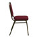 Flash Furniture Hercules Series Trapezoidal Back Stacking Banquet Chair with Gold Vein Frame