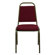 Flash Furniture Hercules Series Trapezoidal Back Stacking Banquet Chair with Gold Vein Frame