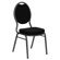 Flash Furniture Hercules Series Teardrop Back Stacking Banquet Chair With Silver Vein Frame