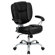 Flash Furniture Mid-Back Task Chair with Platinum Frame
