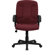 Flash Furniture Mid-Back Fabric Task Chair with Nylon Arms