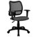 Flash Furniture Mid-Back Mesh Task Chair with Cutout