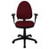 Flash Furniture Mid-Back Multi-Functional Task Chair with Adjustable Lumbar Support
