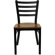 Flash Furniture Hercules Series Ladder Back Side Chair