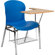 Flash Furniture Hercules Series Natrual Wood Laminate 33" Shell Chair and Tablet Arm