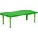 Flash Furniture Height Adjustable Rectangular Plastic Activity Table