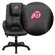 Flash Furniture NCAA Embroidered High-Back Leather Executive Chair