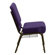 Flash Furniture Hercules Series 21'' Extra Wide Stacking Church Chair with 4'' Thick Seat