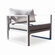Harbour Outdoor Piano Frame Deep Seating Chair with Cushions