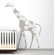 LittleLion Studio Fauna Floral Giraffe Wall Decal