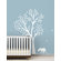 LittleLion Studio Monochromatic Fawn Tree Wall Decal