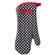 Jessie Steele Black and White Deco Dot Oven Mitt with Bow