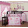 Geenny Boutique Girl Dragonfly 13 Piece Crib Bedding Set