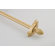 Zoroufy 72" Heritage Fluted Tubular Stair Rod Set Regular Brackets Pineapple Finial