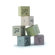 Tree by Kerri Lee Wooden Blocks in Distressed Pastels (Set of 6)