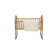 American Baby Company Heavenly Soft Three Piece Minky Dot Cradle Set