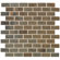 Marazzi Jade 1" x 2" Decorative Brick Mosaic in Sage