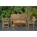 Anderson Collections Montage 4 Piece Bench Seating Group