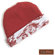 Baby Milano Baby Beanie Hat in Toile Burgundy