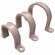 Morris Products 2" Two Hole PVC Pipe Straps