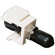 Morris Products ST Fiber Optic Modular Insert in White