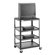 Da-Lite Pixmobile 25" x 30" Multi-Shelf Adjustable Television Cart