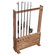 Rush Creek Hanging / Standing 8 Fishing Rod Rack with Single Cabinet